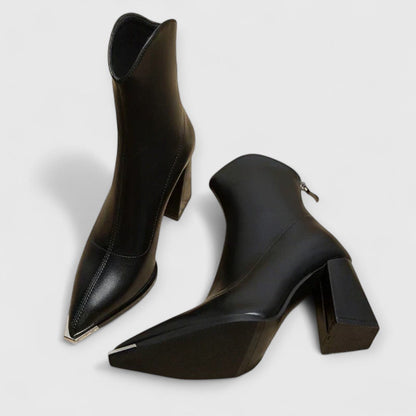 FELICE - Elegante spitze Ankle Boots